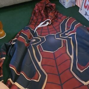 Source Unknown Superhero Hoodie - Red and Gold